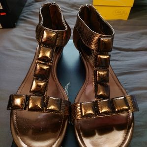 Enzo Angiolini sandals 7.5 bronze